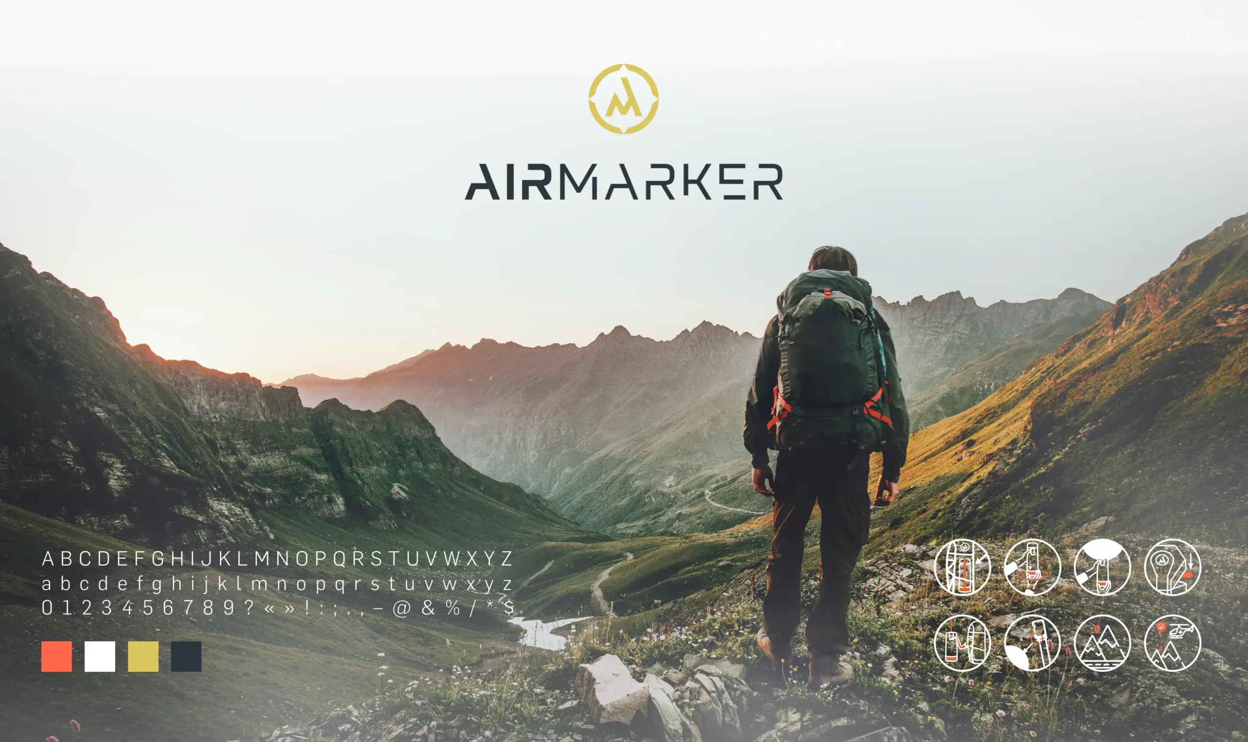 Brand-Communication für die Firma AirMarker AG