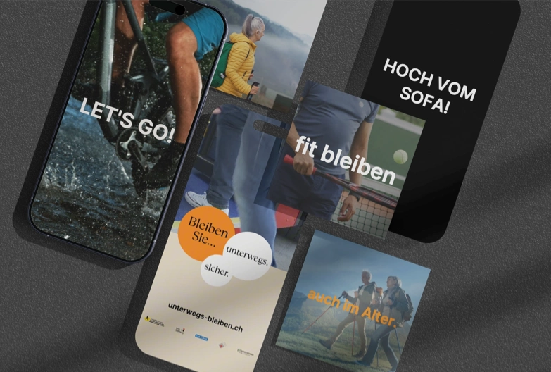 Social Media Kampagne Fussverkehr Schweiz