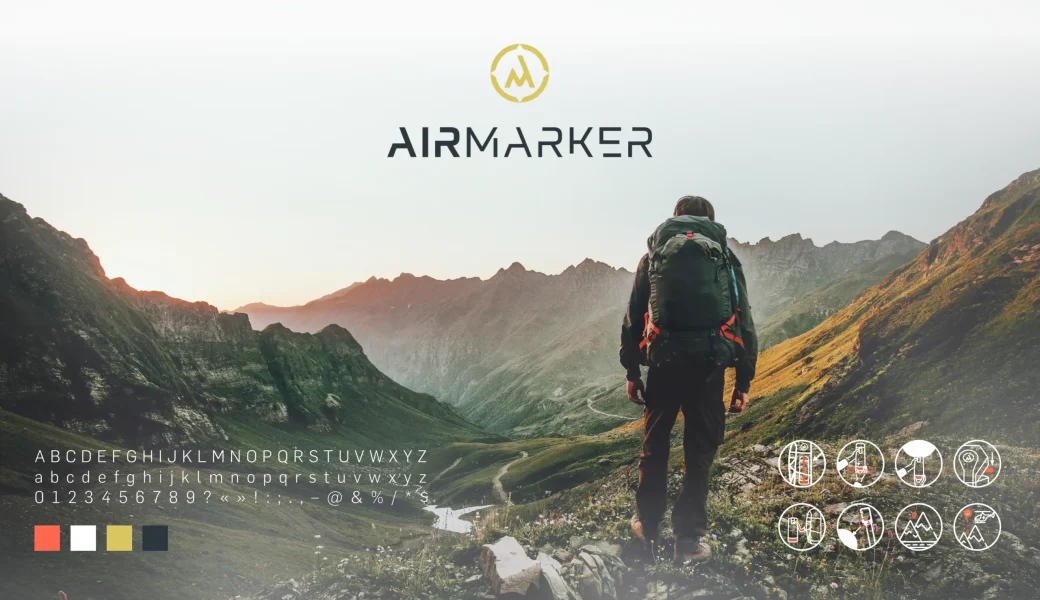 Brand-Communication für die Firma AirMarker AG